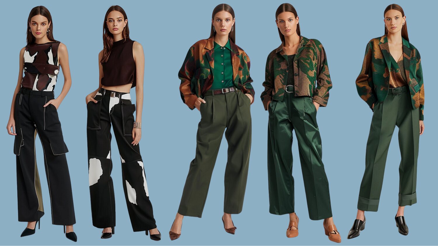 Editorial de moda gerado com IA